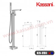 BỘ SEN BỒN TẮM ÂM SÀN NÓNG LẠNH KASSANI KS-VB1 BỘ SEN BỒN TẮM ÂM SÀN NÓNG LẠNH KASSANI KS-VB1